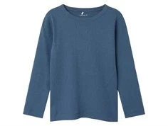 Name It vintage indigo rib bluse